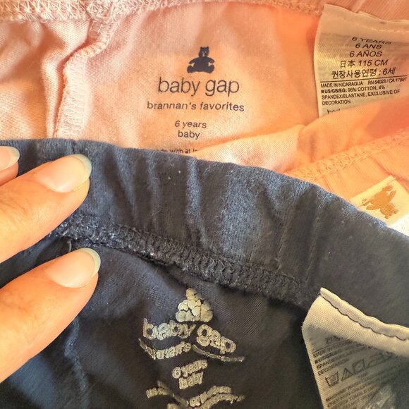 Gap leggings 2 pairs size 6 - Picture 3 of 3